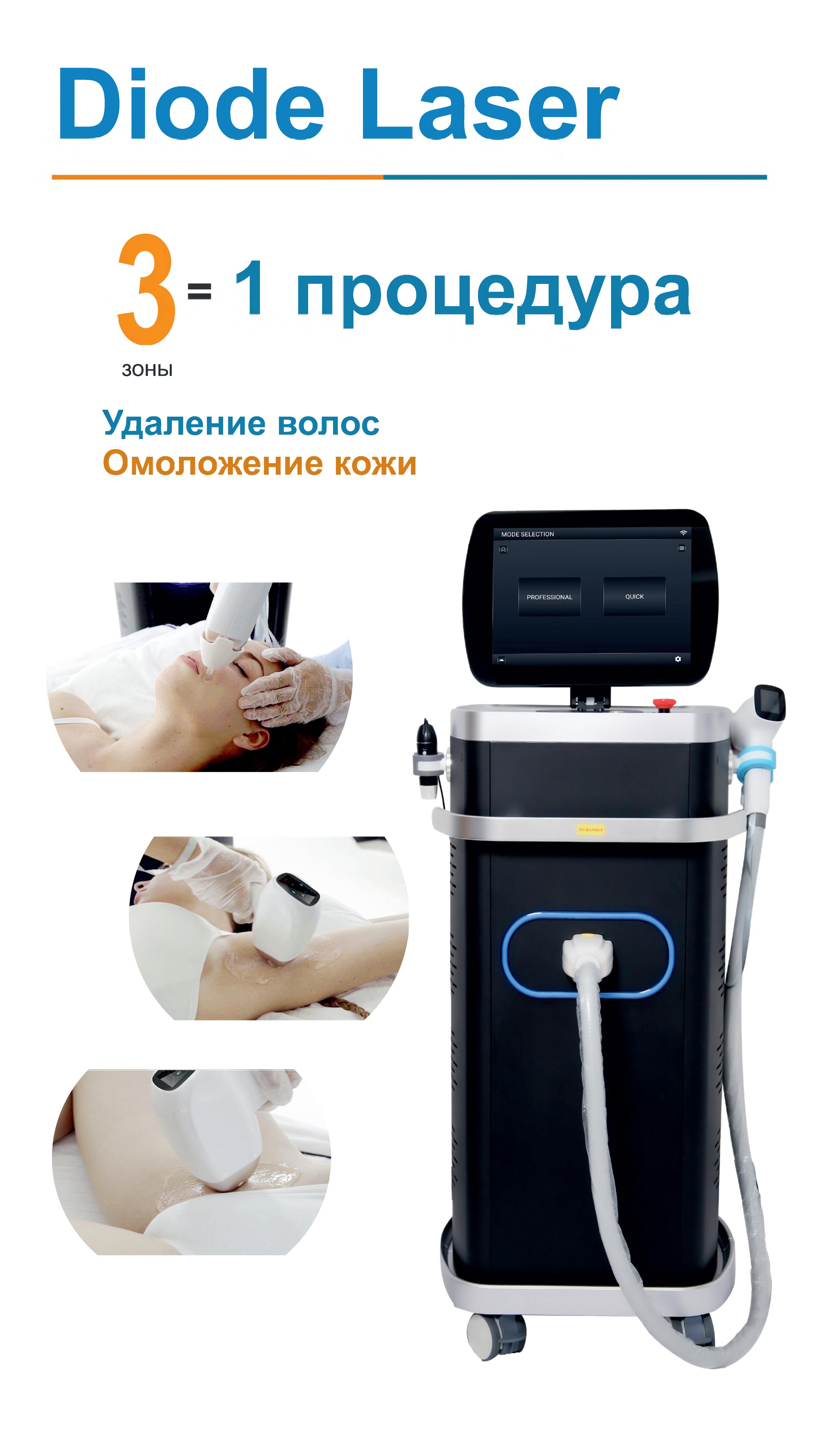 Диодный лазер ADSS FG2000D - общий вид