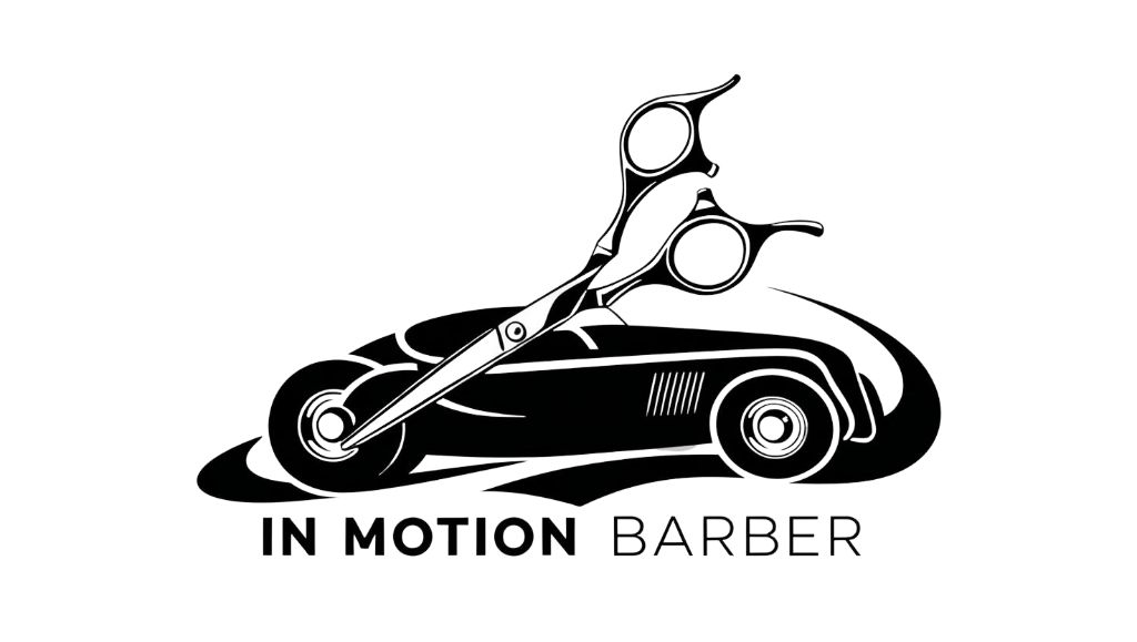 In Motion Barber Logo