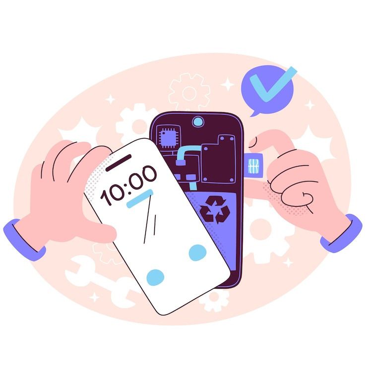 스마트폰 기술 관련 이미지