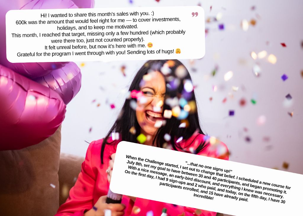 Success testimonial - 600k monthly sales achievement