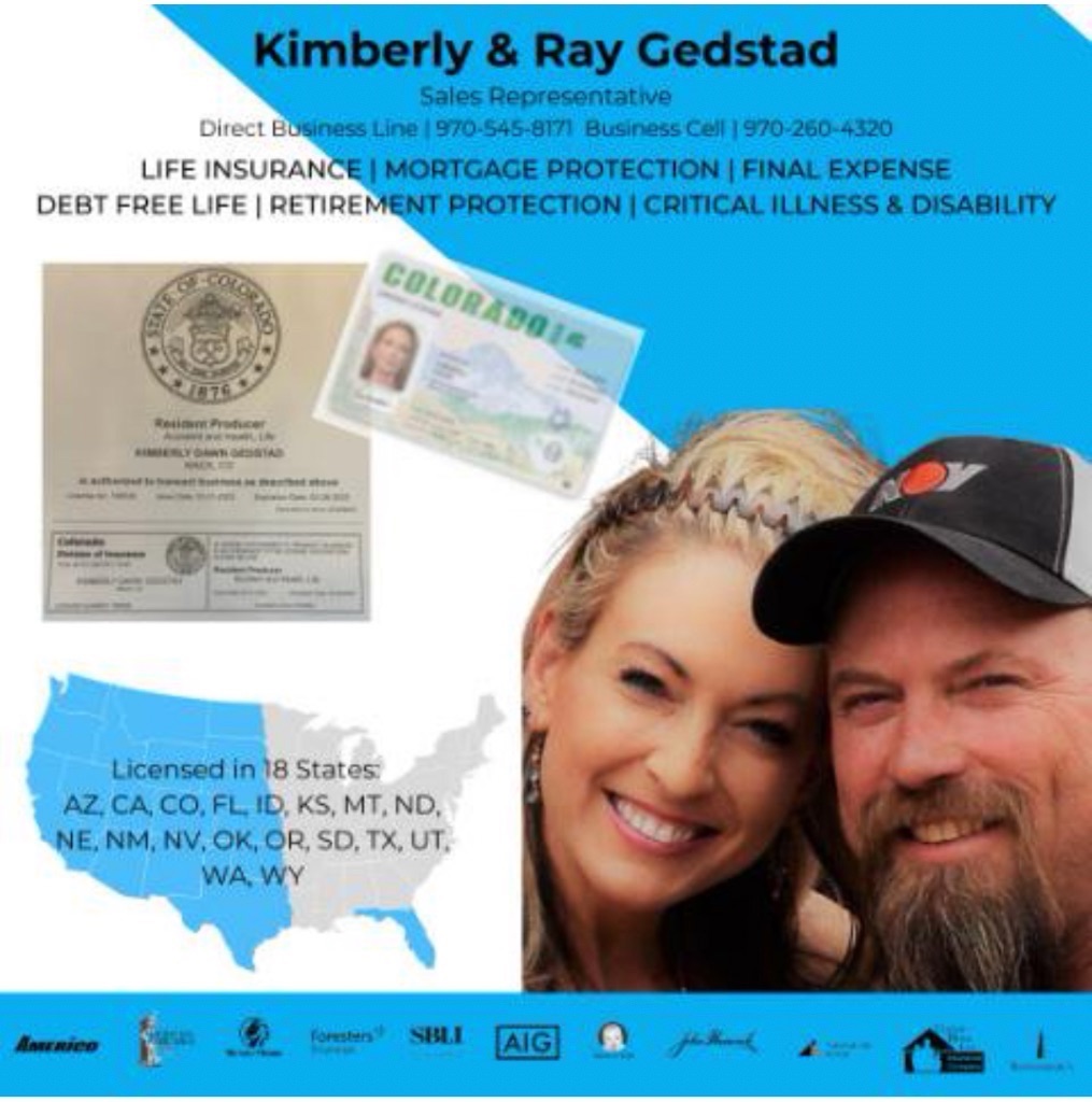 Kim & Ray Gedstad Professional Credentials
