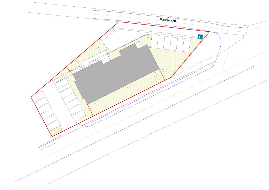 Situacijski plan - Bugarova ulica