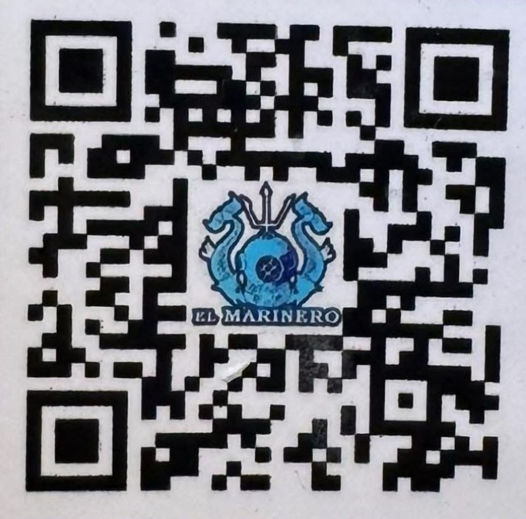 Código QR Menú Digital El Marinero - Escanea para ver menú completo