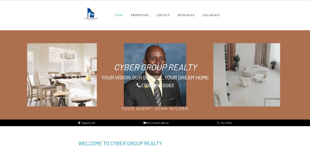 Cyber Group Realty Website