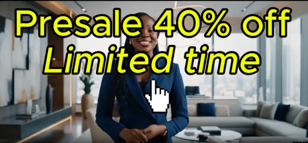 Presale 40% off Limited time
