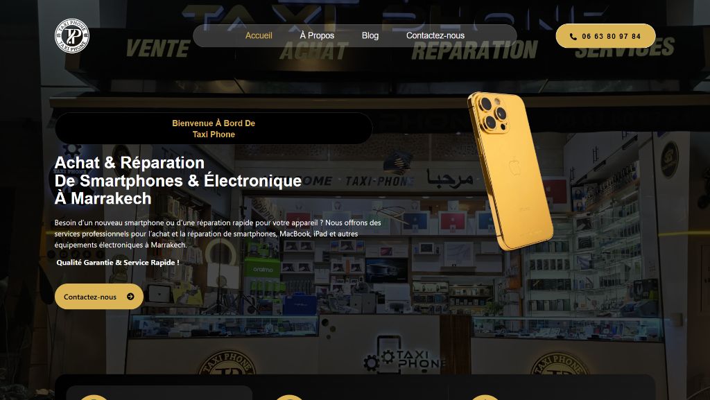 Taxi Phone - Achat & Réparation de Smartphones