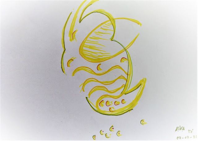 Desenho representando o Chakra Raiz