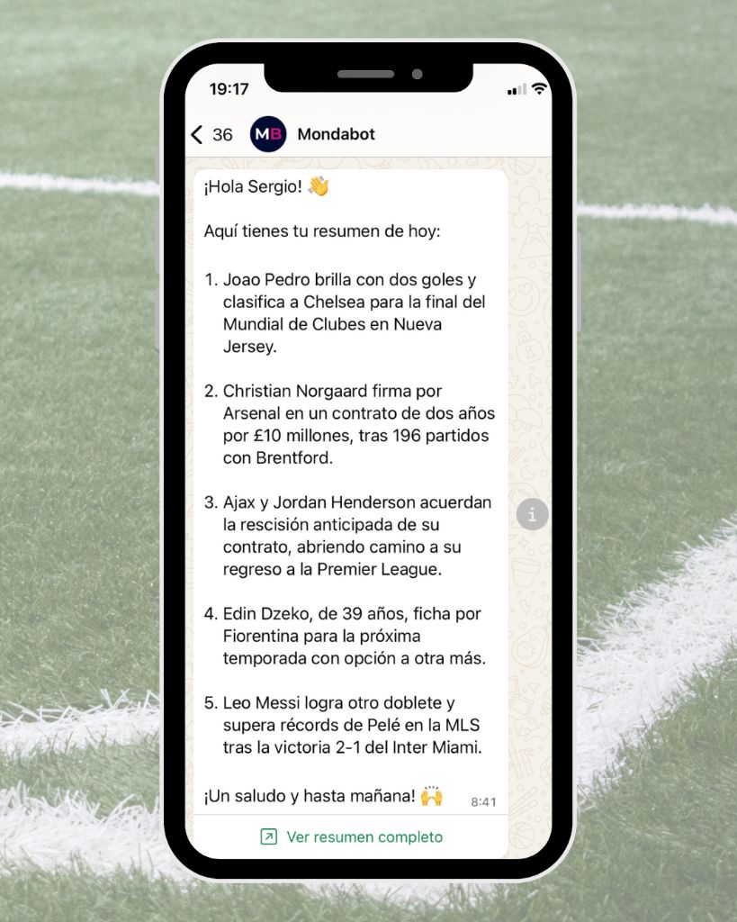 FútbolBot Pro WhatsApp