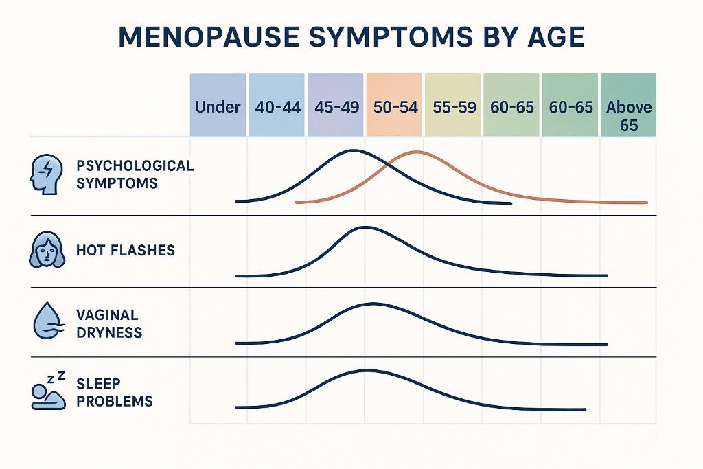 Menopause Symptoms by Age