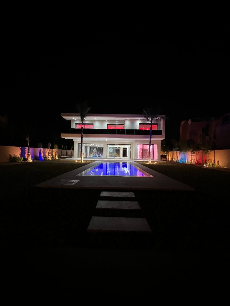 Villa Mareva de nuit - Location villa Marrakech