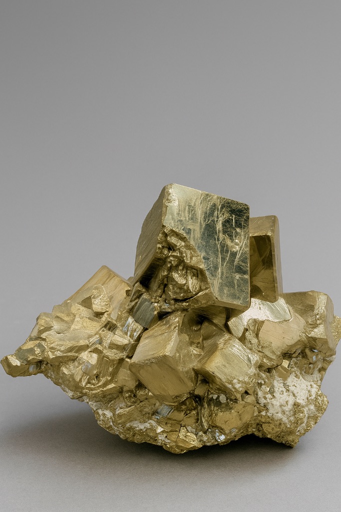 Pyrite crystal