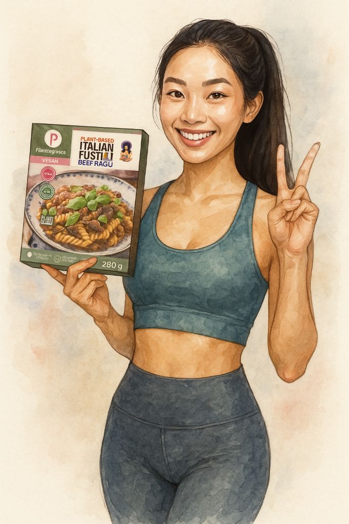 Fitness Enthusiast with Fusilli