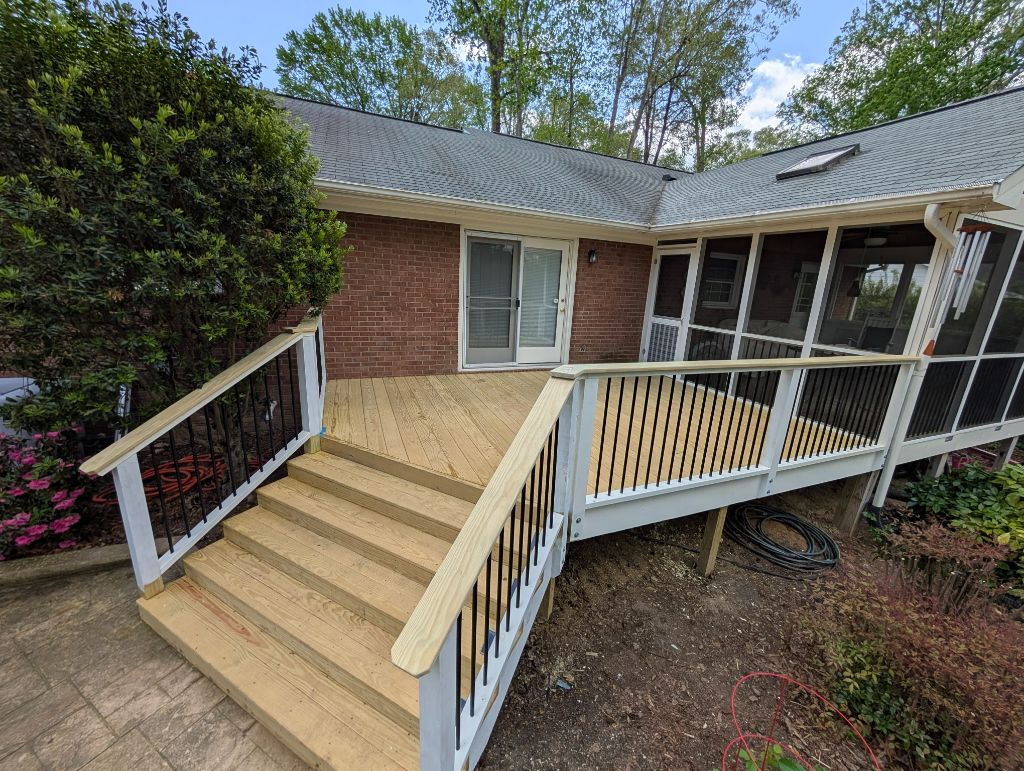 Professional deck construction Durham NC