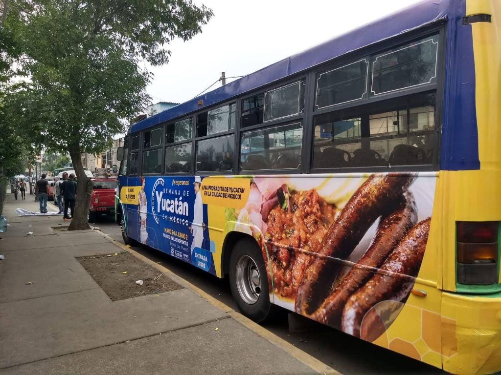 Autobús Azul - Gastronomía