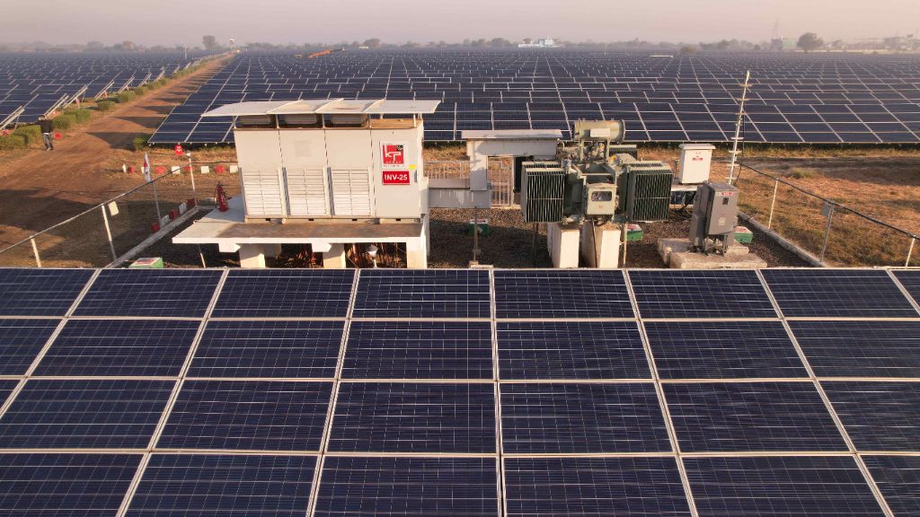Solar power plant equipment