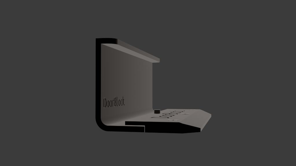 DoorBlock Side View
