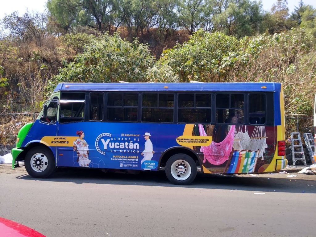 Autobús Azul - Hamacas