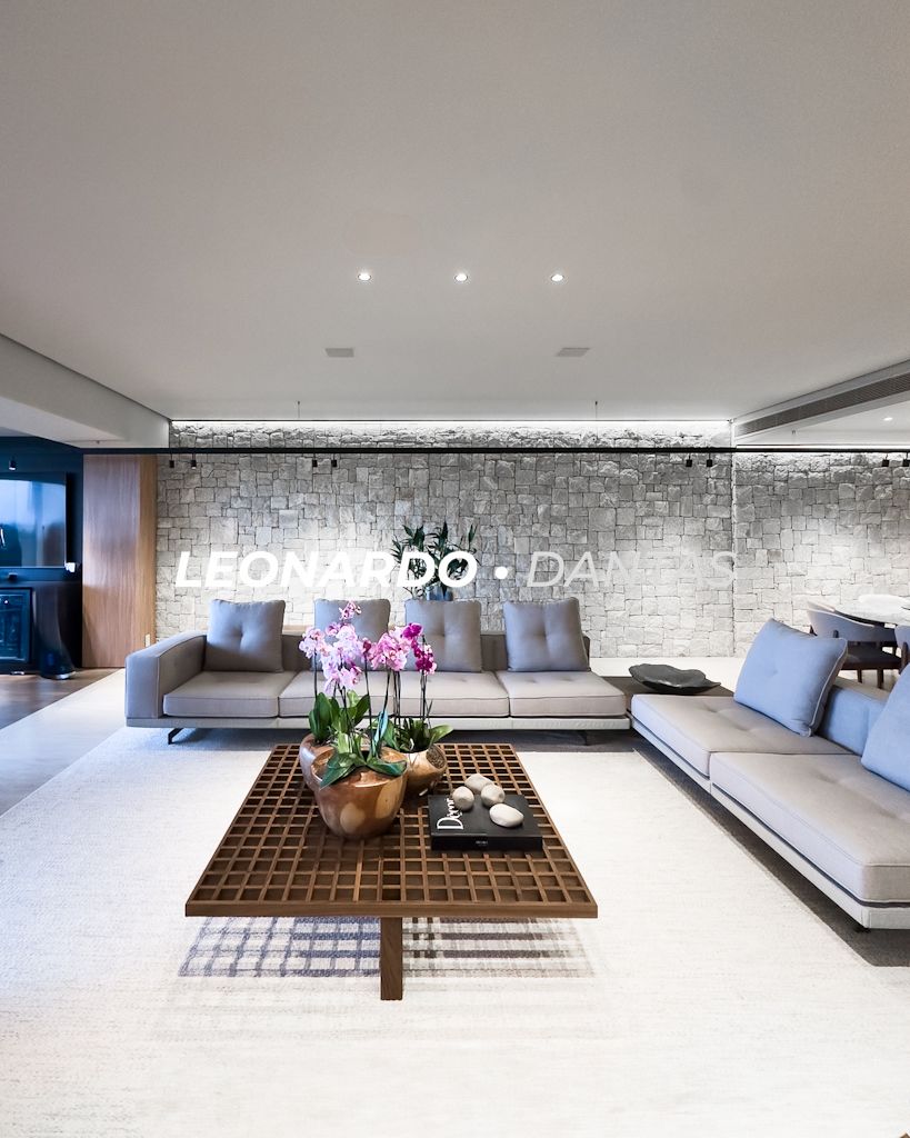 Sala de estar luxuosa