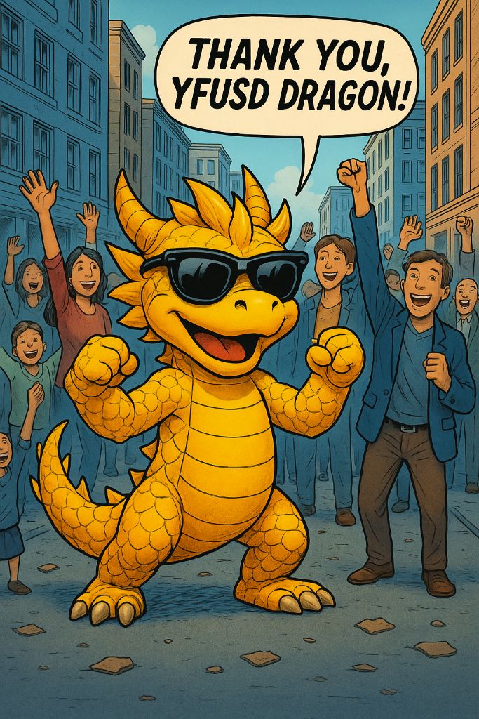 YFUSD1 Dragon - Thank You