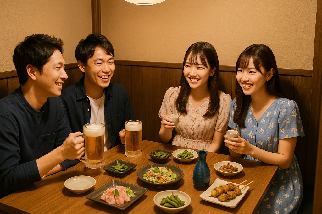 楽しい宴会の様子