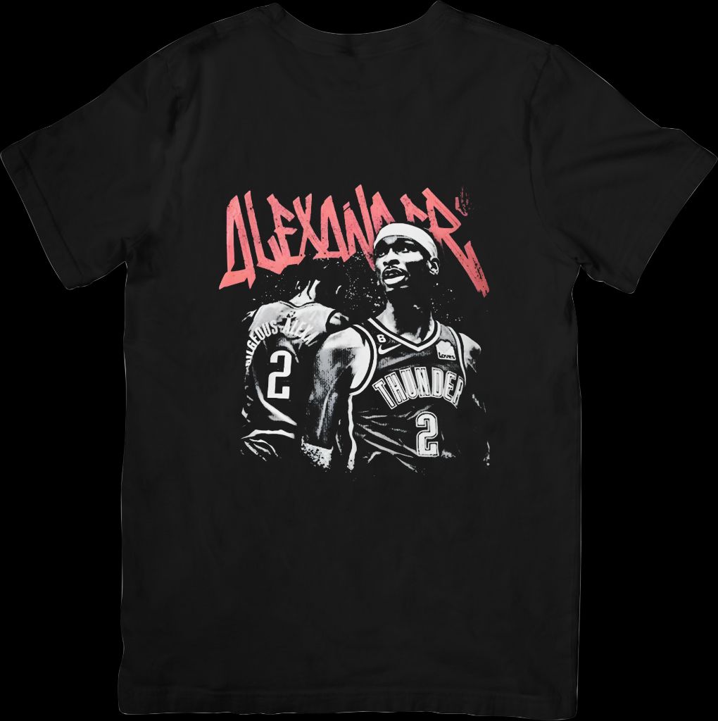 Shai Gilgeous Alexander Graffiti Style Design