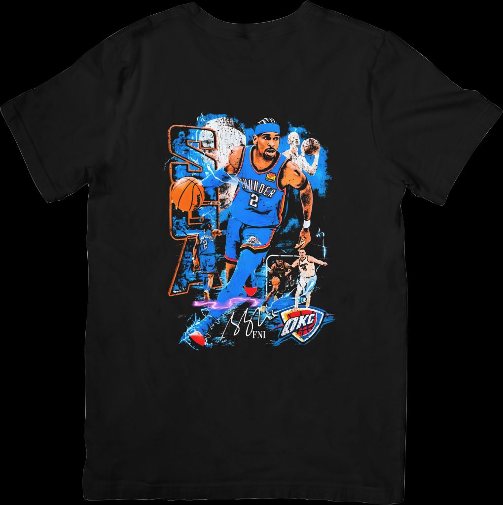 Shai Gilgeous Alexander MVP Art Style Design