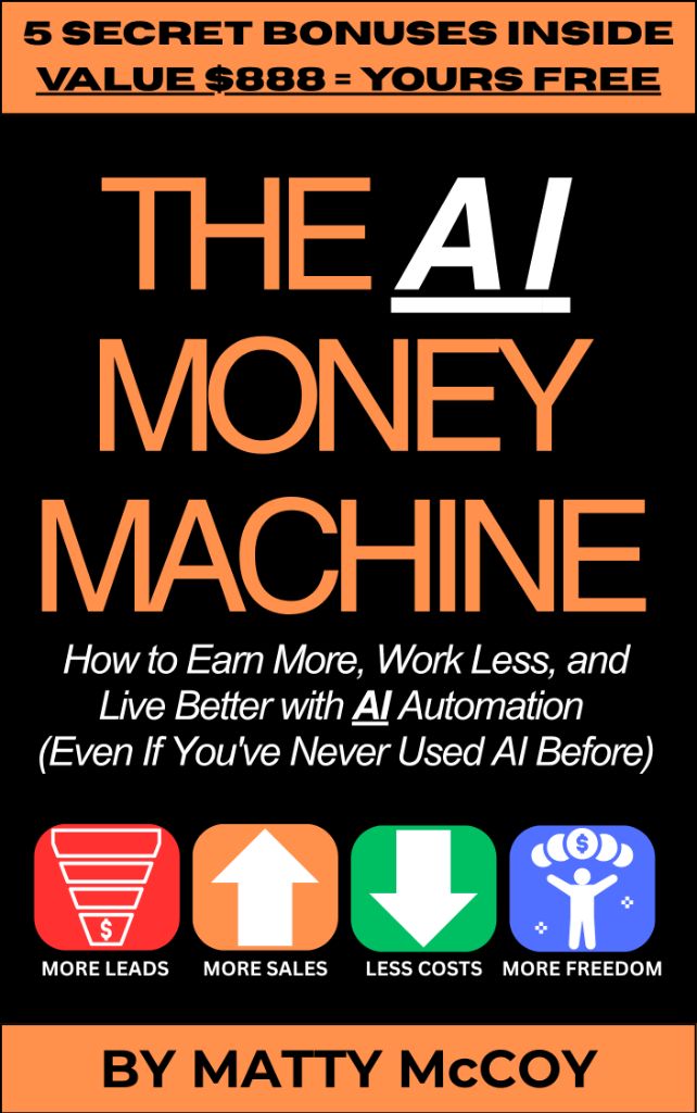 The AI Money Machine Book Cover