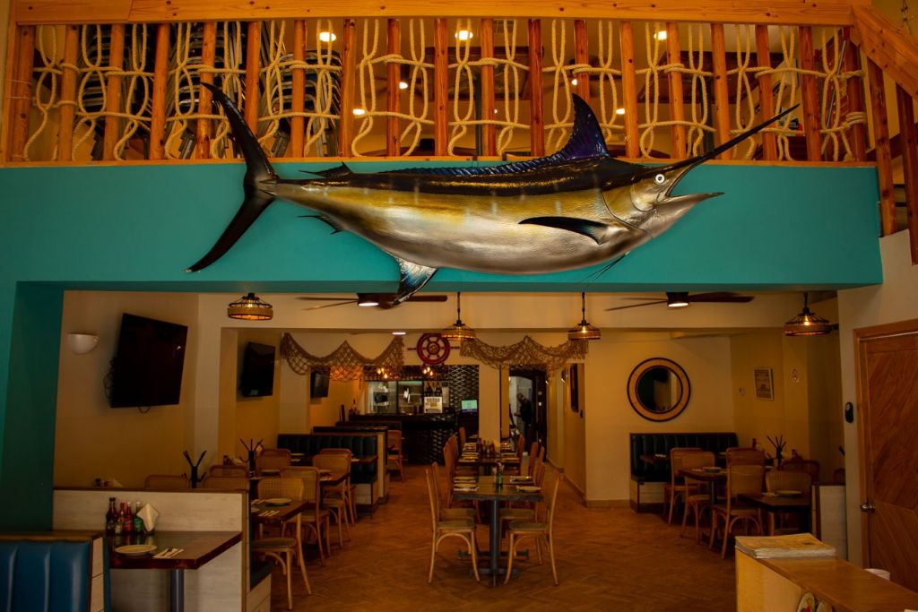 Marlín gigante - decoración icónica