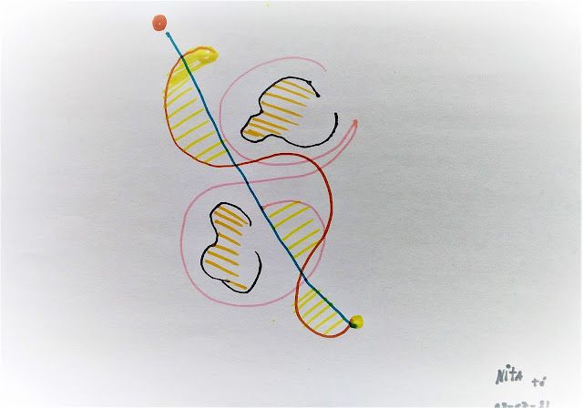 Desenho representando o Chakra Sacral