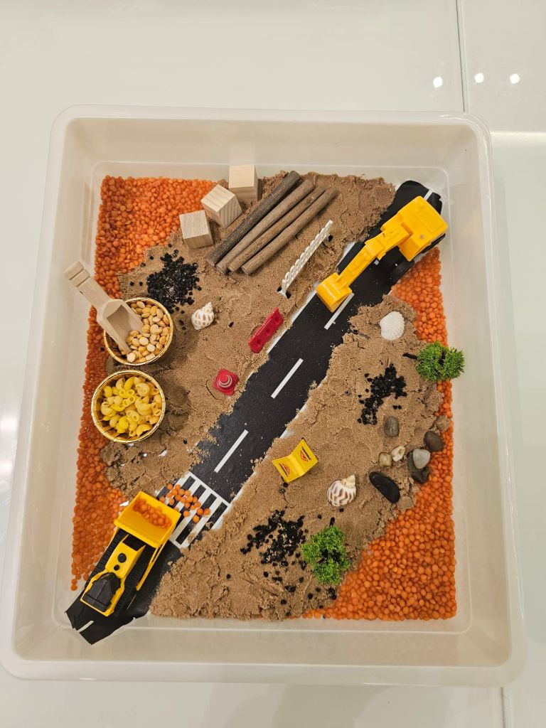 Space Theme Sensory Bin
